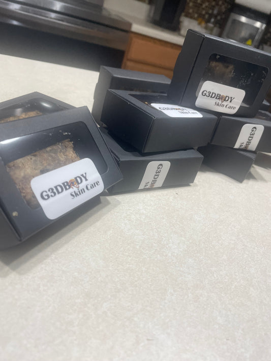 AFRICAN BLACK SOAP WITH COCOA BUTTER