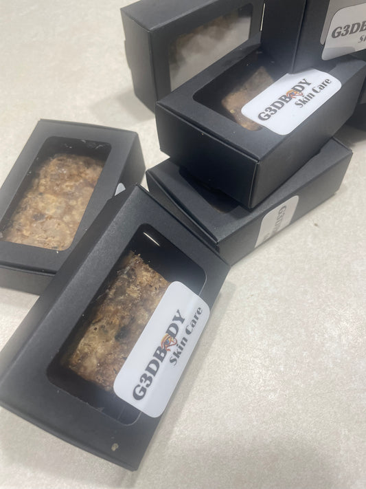 AFRICAN BLACK SOAP WITH COCOA BUTTER